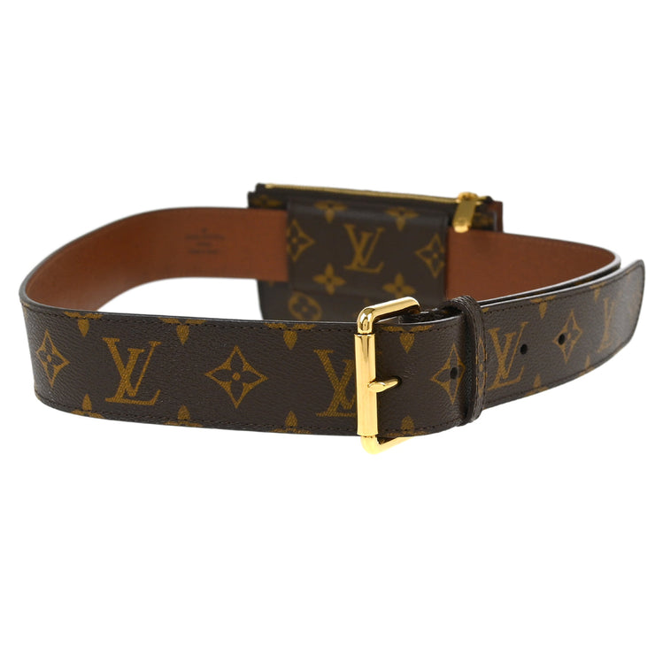 Louis Vuitton Ceinture Pochette Duo Waist Bum Bag M9836 #85/34 CA2120 XX32499
