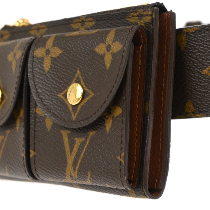 Louis Vuitton Ceinture Pochette Duo Waist Bum Bag M9836 #85/34 CA2120 XX32499