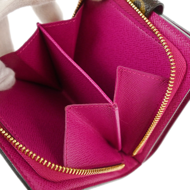Louis Vuitton Monogram Perfo Compact Zip Wallet M95188 MI0026 XX32591