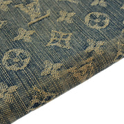 Louis Vuitton Blue Monogram Denim Zippy Wallet M95341 CA1017 XX32768