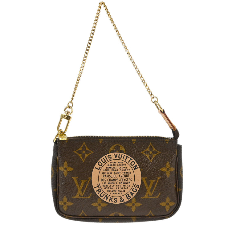 Louis Vuitton Monogram Mini Pochette Accessoires Handbag M60153 FL5017 XX32773