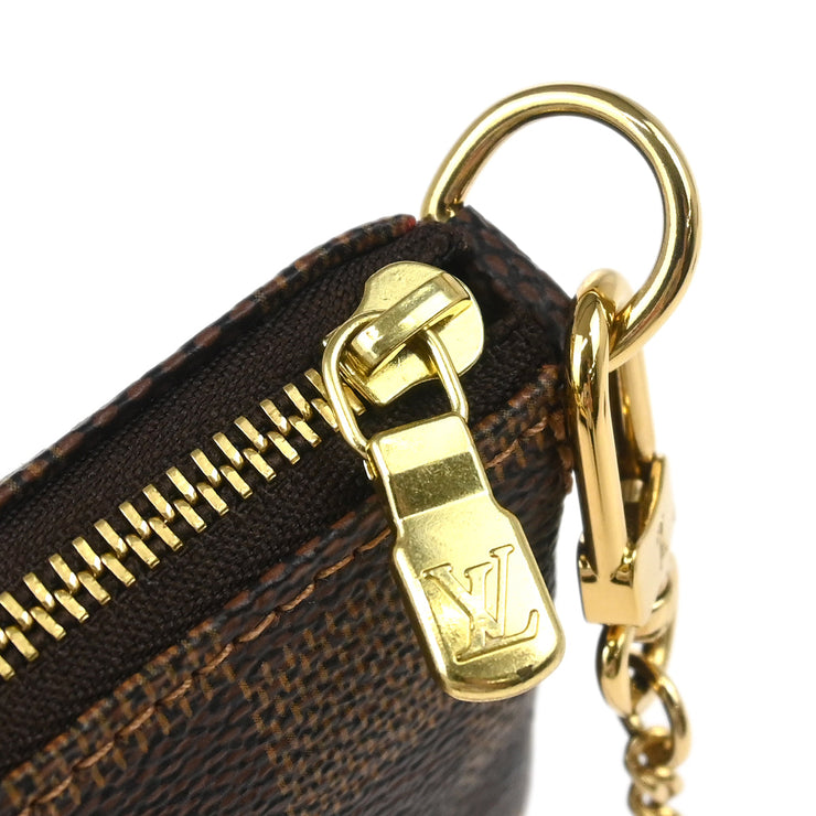 Louis Vuitton Damier Mini Pochette Accessoires Handbag N58009 DU1151 XX33024