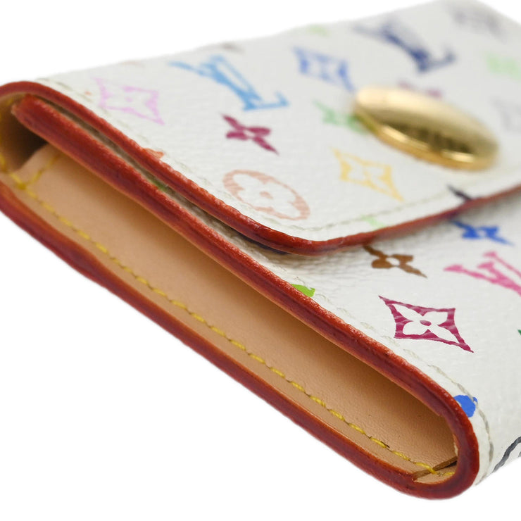 Louis Vuitton White Multicolor Porte Monnaie Cozy Wallet M60006 MI1006 XX33351