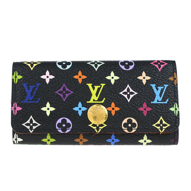 Louis Vuitton Monogram Multicolor Multicles 4 Key Case M60044 FL1097 XX33354