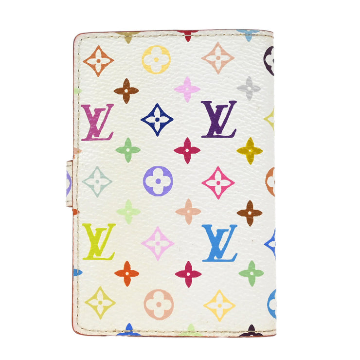 Louis Vuitton Multicolor Carnet Deval Agenda Mini Notebook M92653 SR0023 XX33364