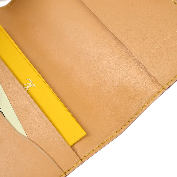 Louis Vuitton Multicolor Carnet Deval Agenda Mini Notebook M92653 SR0023 XX33364