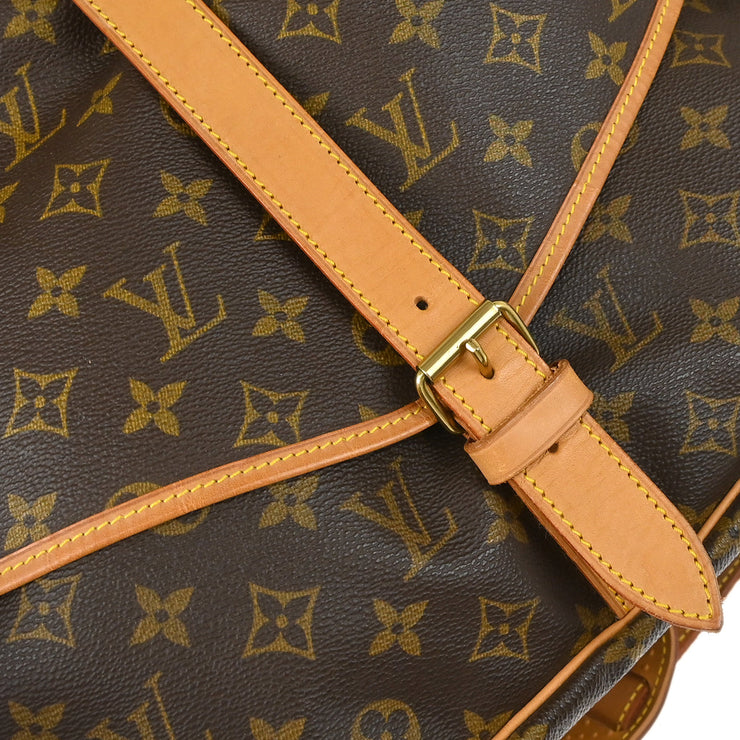 Louis Vuitton Monogram Saumur 35 Shoulder Bag M42254 AR0963 XX33368