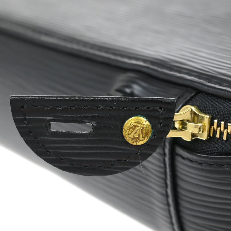 Louis Vuitton Black Epi Poche Monte Carlo Jewelry Case M48362 MI0053 XX33370