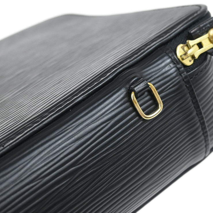 Louis Vuitton Black Epi Poche Monte Carlo Jewelry Case M48362 MI0053 XX33370