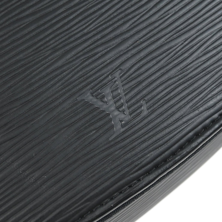 Louis Vuitton Black Epi Poche Monte Carlo Jewelry Case M48362 MI0053 XX33370