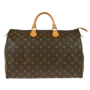 Louis Vuitton Monogram Speedy 40 Duffle Handbag M41522 MB0041 XX33381