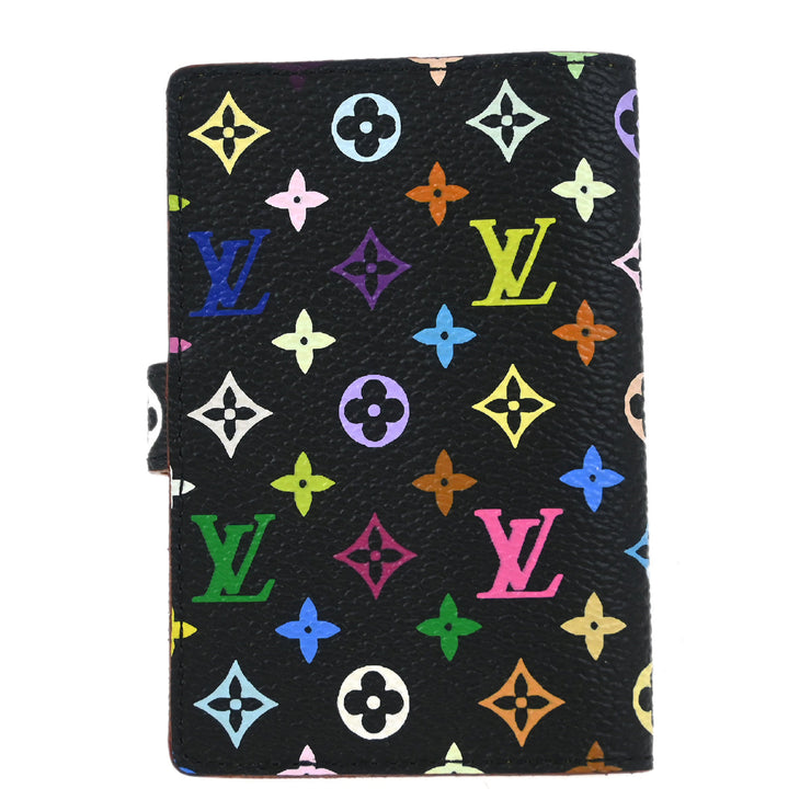 Louis Vuitton Multicolor Carnet Deval Agenda Mini Notebook M92652 SR0043 XX33415