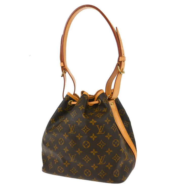 Louis Vuitton Monogram Petite Noe Bucket Shoulder Bag M42226 AR1929 XX33418