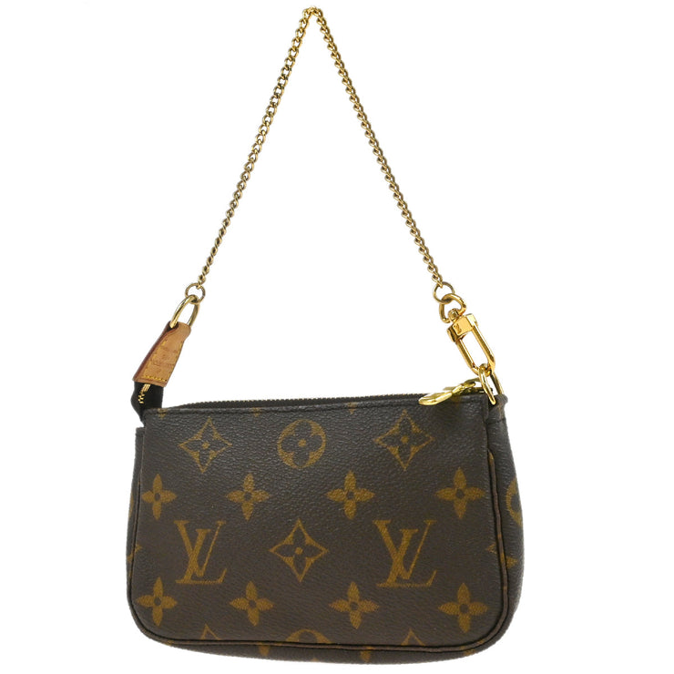 Louis Vuitton Monogram Mini Pochette Accessoires Handbag M58009 FL2078 XX33763