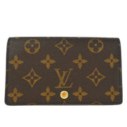 Louis Vuitton Monogram Porte Monnaie Billet Tresor Wallet M61730 CT1025 XX33805