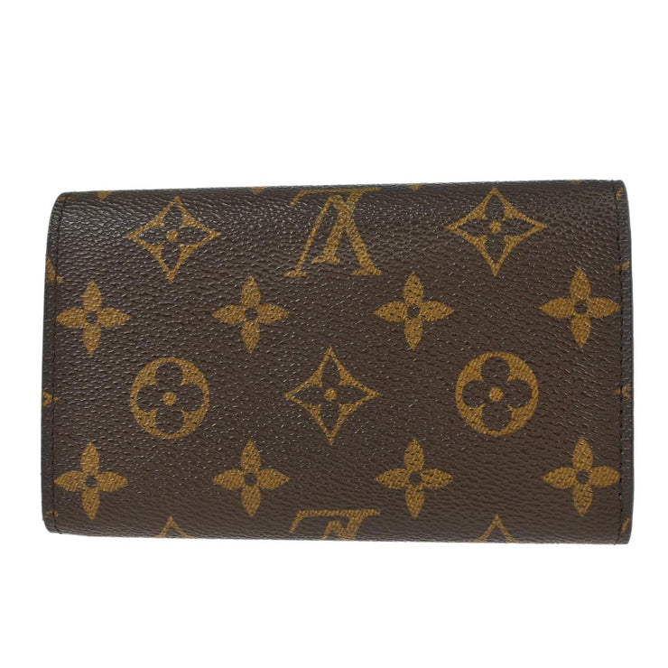 Louis Vuitton Monogram Porte Monnaie Billet Tresor Wallet M61730 CT1025 XX33805