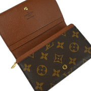 Louis Vuitton Monogram Porte Monnaie Billet Tresor Wallet M61730 CT1025 XX33805