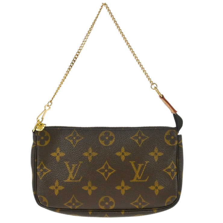 Louis Vuitton Monogram Mini Pochette Accessoires 18cm Handbag FL0093 XX33820