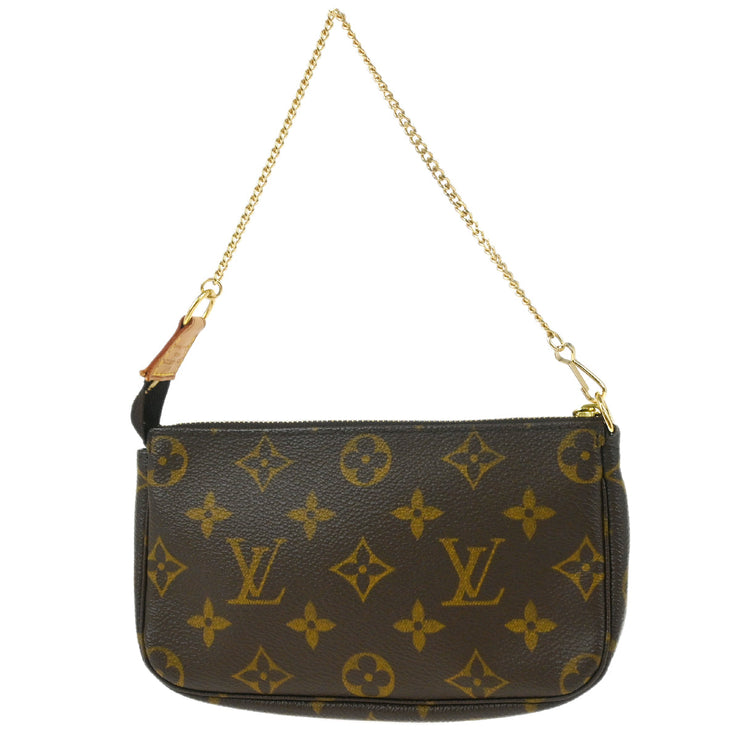 Louis Vuitton Monogram Mini Pochette Accessoires 18cm Handbag FL0093 XX33820