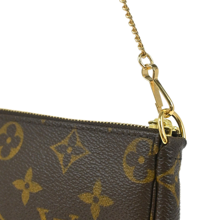 Louis Vuitton Monogram Mini Pochette Accessoires 18cm Handbag FL0093 XX33820
