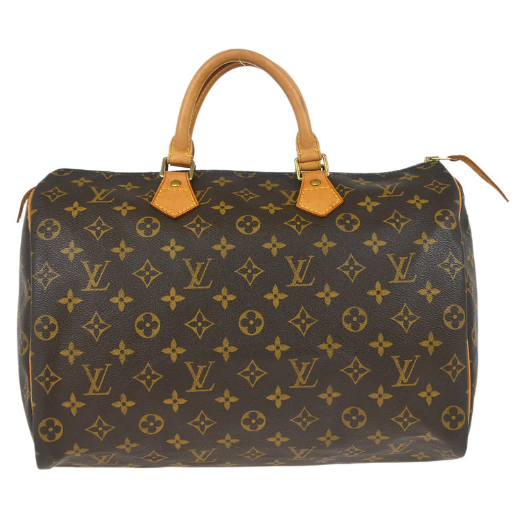 Louis Vuitton Monogram Speedy 35 Handbag M41524 TH0014 XX33885