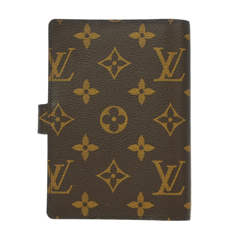 Louis Vuitton Monogram Agenda PM Notebook Cover R20005 CA0192 XX33888