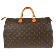 Louis Vuitton Monogram Speedy 40 Duffle Handbag M41522 MB0022 XX33920
