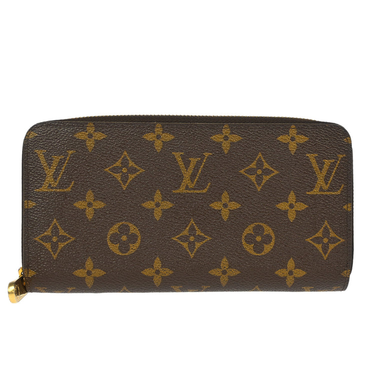 Louis Vuitton Fuchsia Monogram Zippy Wallet M41895 GI2157 XX34177