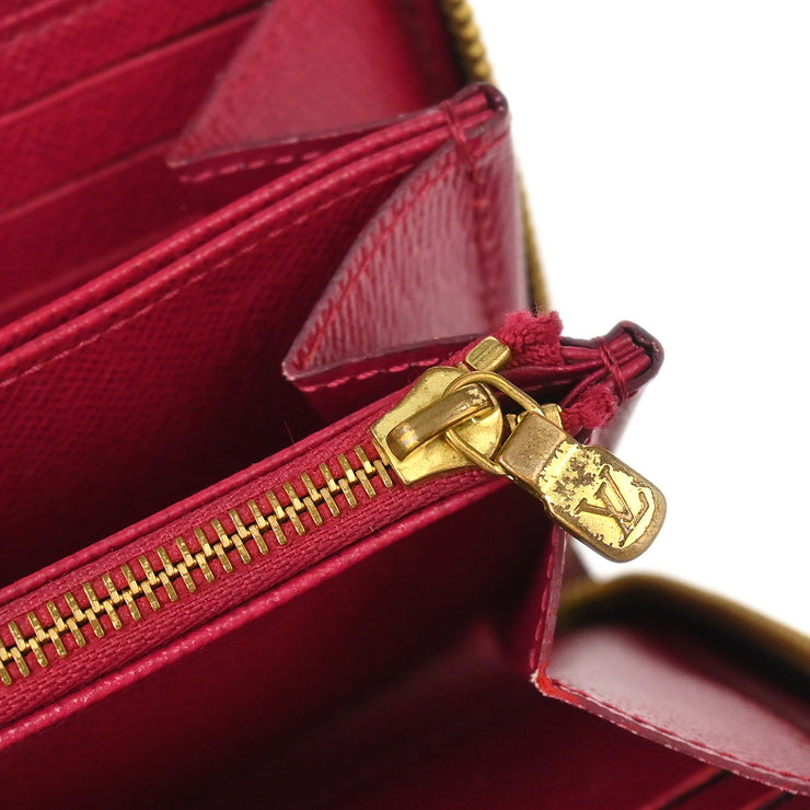 Louis Vuitton Fuchsia Monogram Zippy Wallet M41895 GI2157 XX34177