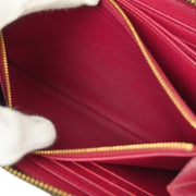 Louis Vuitton Fuchsia Monogram Zippy Wallet M41895 GI2157 XX34177