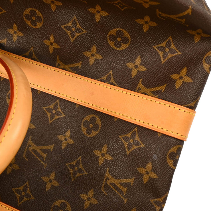 Louis Vuitton Monogram Keepall 55 Travel Duffle Handbag M41424 DU1154 165024