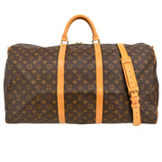 Louis Vuitton Monogram Keepall Bandouliere 60 Duffle Bag M41412 TH1927 XX33624