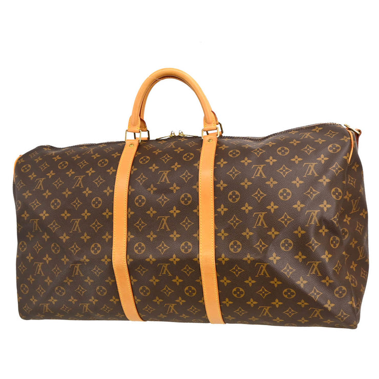 Louis Vuitton Monogram Keepall Bandouliere 60 Duffle Bag M41412 TH1927 XX33624