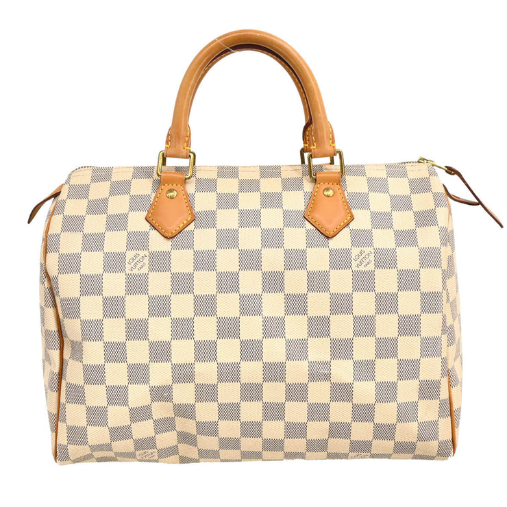 Louis Vuitton Damier Azur Speedy 30 Handbag N41533 BA4104 XX33654