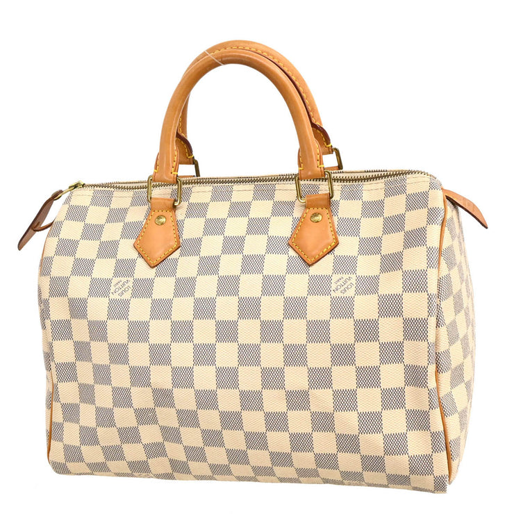 Louis Vuitton Damier Azur Speedy 30 Handbag N41533 BA4104 XX33654