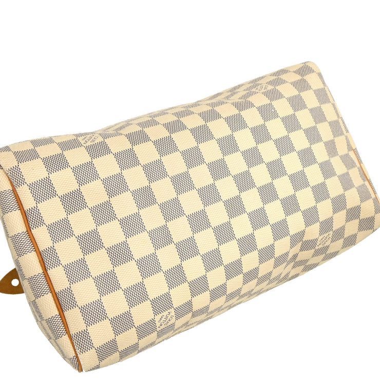 Louis Vuitton Damier Azur Speedy 30 Handbag N41533 BA4104 XX33654