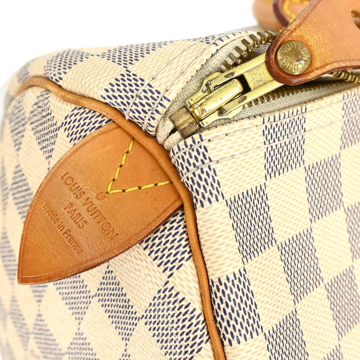 Louis Vuitton Damier Azur Speedy 30 Handbag N41533 BA4104 XX33654