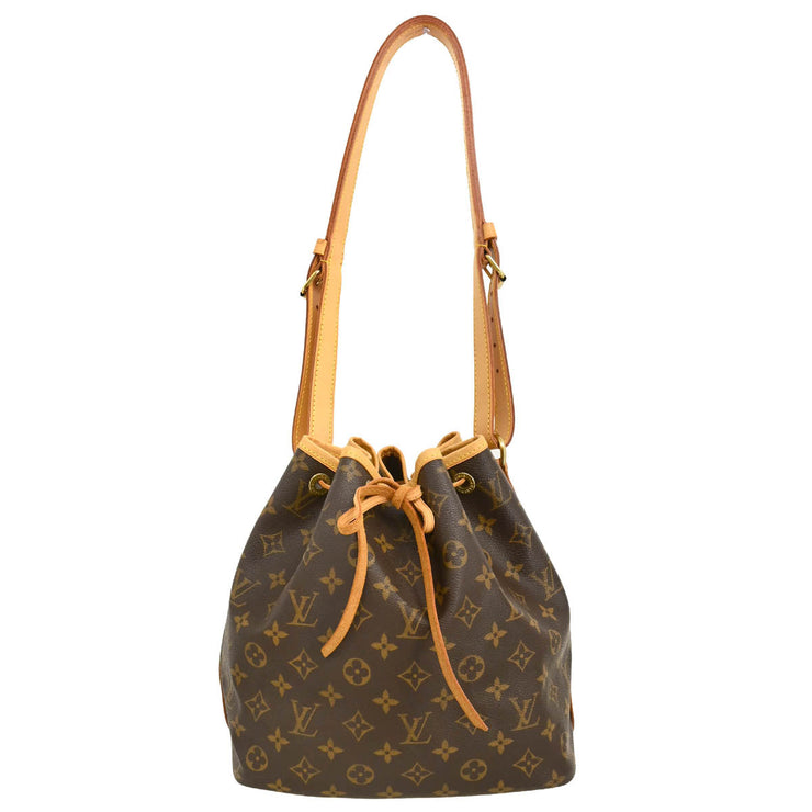 Louis Vuitton Monogram Petite Noe Bucket Shoulder Bag M42226 AR1919 XX33659