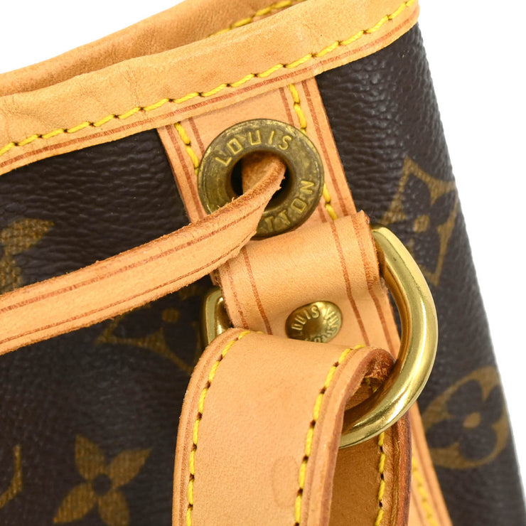 Louis Vuitton Monogram Petite Noe Bucket Shoulder Bag M42226 AR1919 XX33659