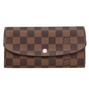 Louis Vuitton Damier Portefeuille Emilie Long Wallet N60214 TA3270 XX33661