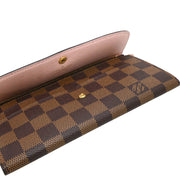 Louis Vuitton Damier Portefeuille Emilie Long Wallet N60214 TA3270 XX33661