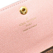 Louis Vuitton Damier Portefeuille Emilie Long Wallet N60214 TA3270 XX33661