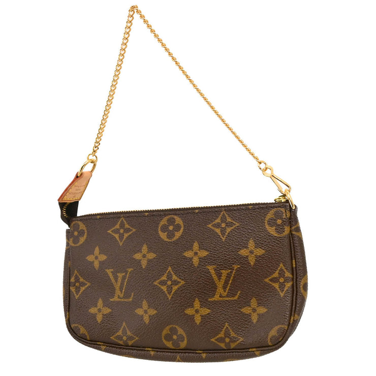 Louis Vuitton Monogram Mini Pochette Accessoires Handbag M58009 FL0073 XX33770