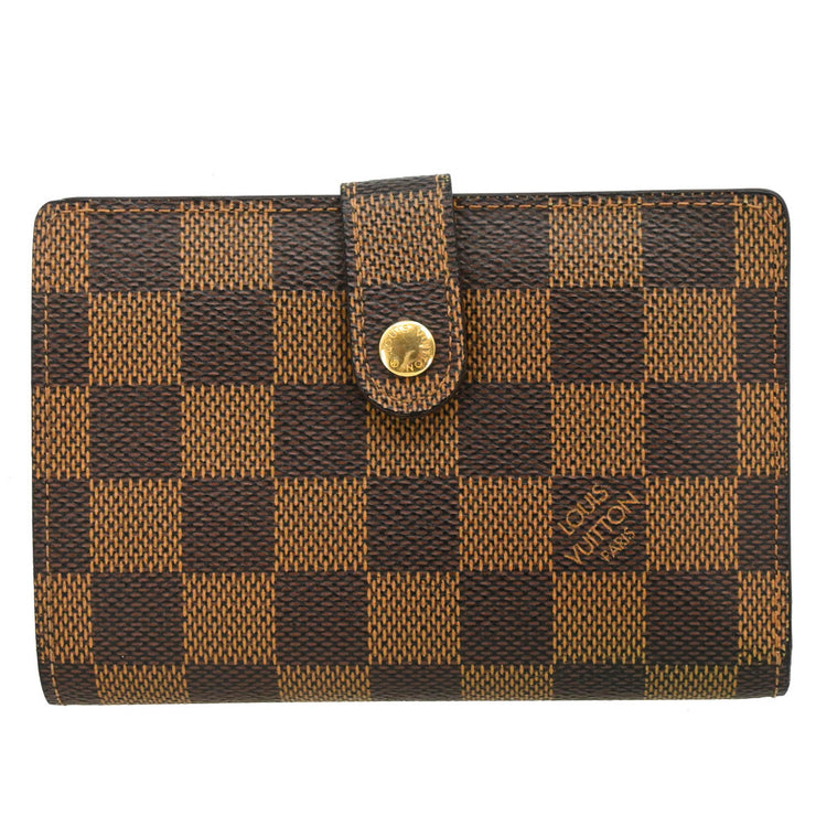Louis Vuitton Damier Portefeuille Viennois Wallet N61664 MI4018 XX33850