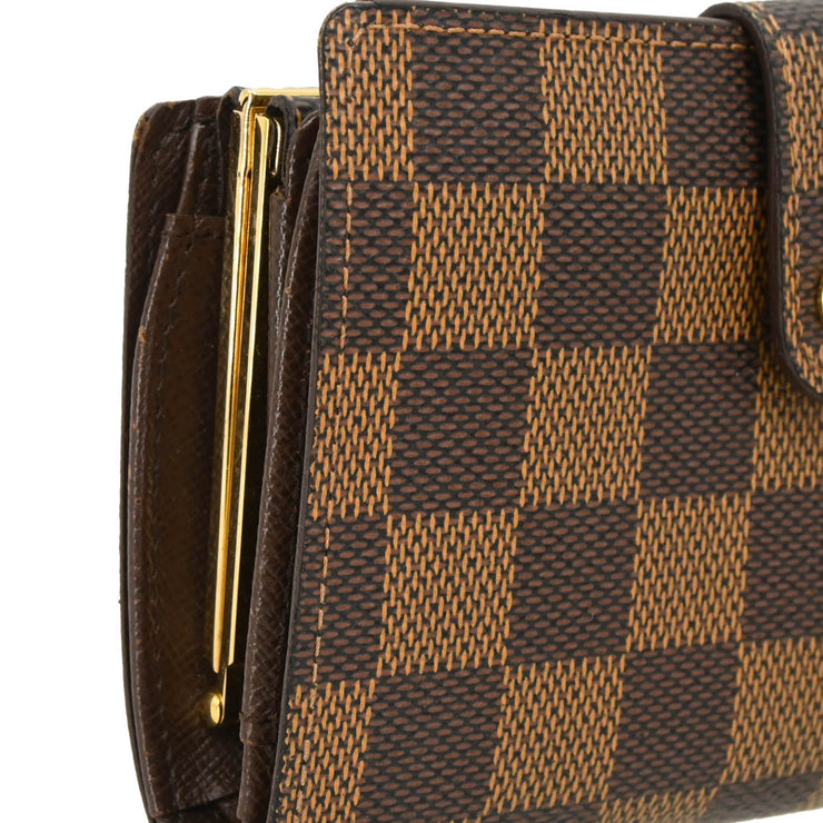 Louis Vuitton Damier Portefeuille Viennois Wallet N61664 MI4018 XX33850