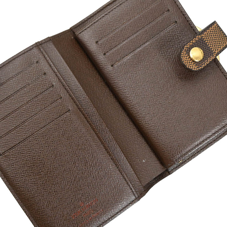 Louis Vuitton Damier Portefeuille Viennois Wallet N61664 MI4018 XX33850