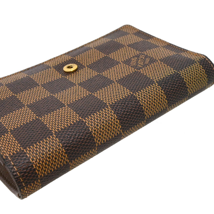Louis Vuitton Damier Portefeuille Viennois Wallet N61664 MI4018 XX33850