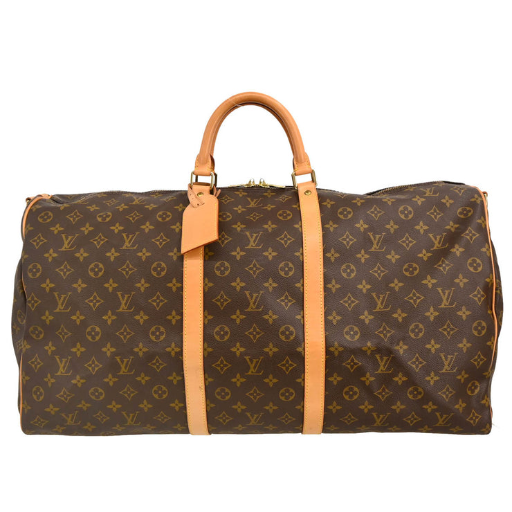 Louis Vuitton Monogram Keepall Bandouliere 60 Duffle Bag M41412 VI1925 XX33913