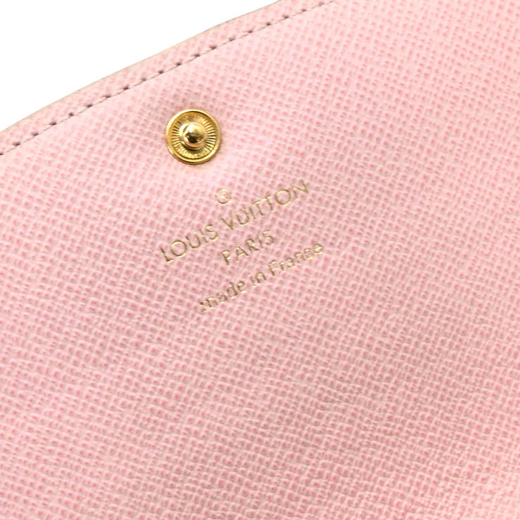 Louis Vuitton Damier Azur Portefeuille Emilie Long Wallet N41625 TA0129 XX34026