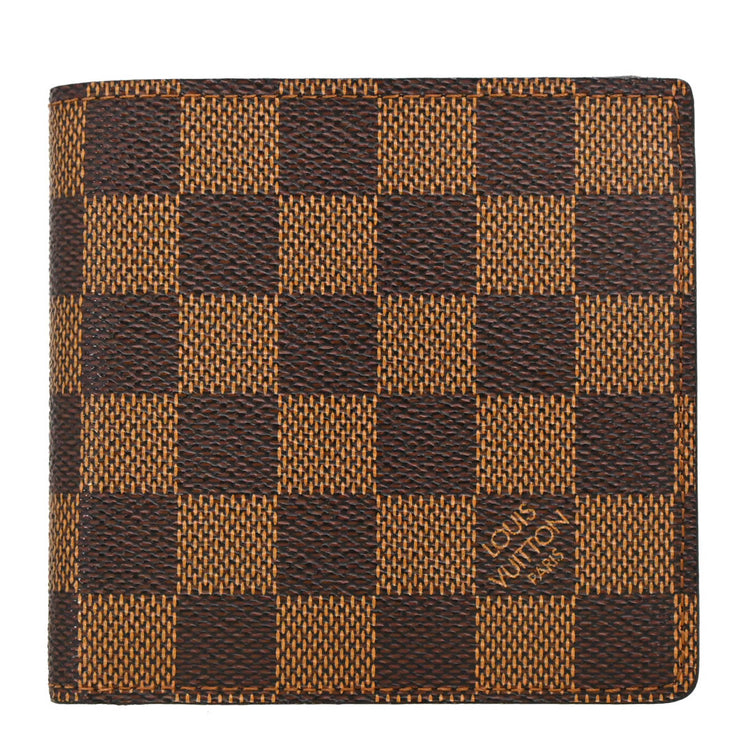 Louis Vuitton Damier Porte Billet Cartes Credit Monnaie N61665 CA0074 XX34056
